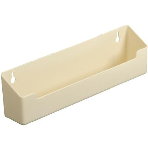 Polymer Almond Sink Front Tray - 11 Inches Wide