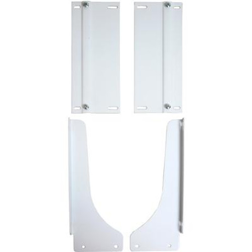 White Waste Bin Door-Mount Kit