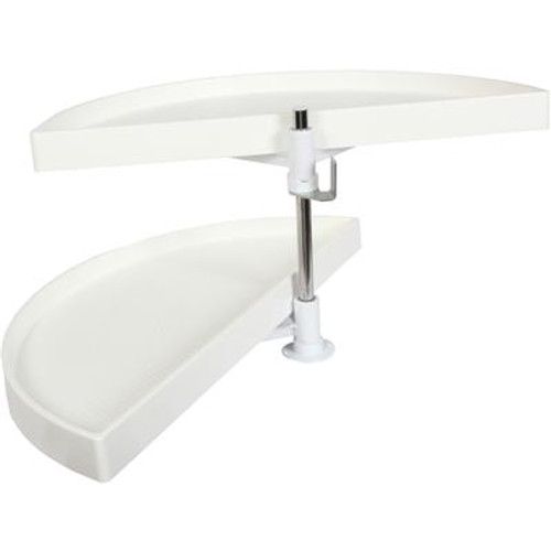 Pivot & Glide-Out Out Half Moon Poly Lazy Susan - 33.875 Inches Diameter