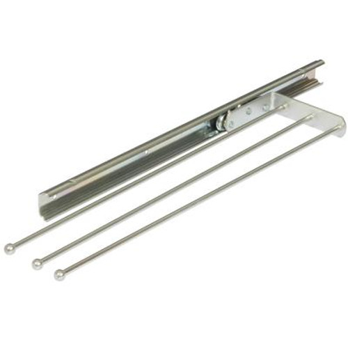 Pull Out 3 Arm Towel Bar