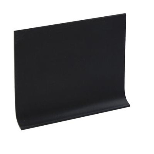 4 Inch Vinyl Wall Cove Base - 120 Foot Roll - Black