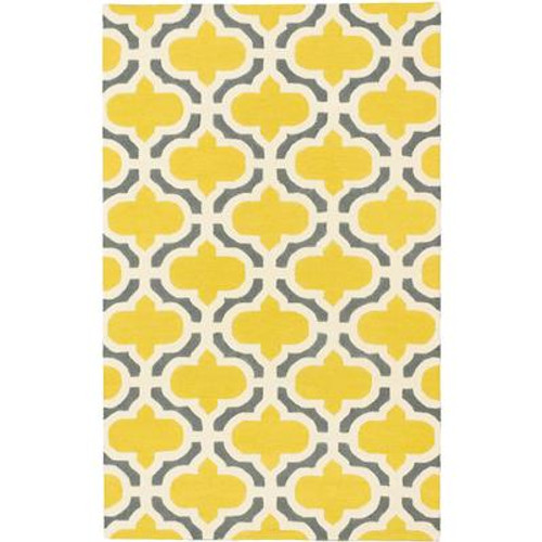 Handmade Monaco Cream Yellow&nbsp; Rug - 5 Ft. x 8 Ft. 0 In.