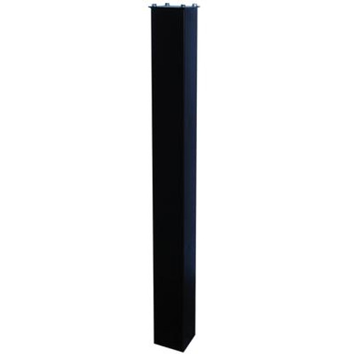 Black In Ground Steel Post - 43 Inch