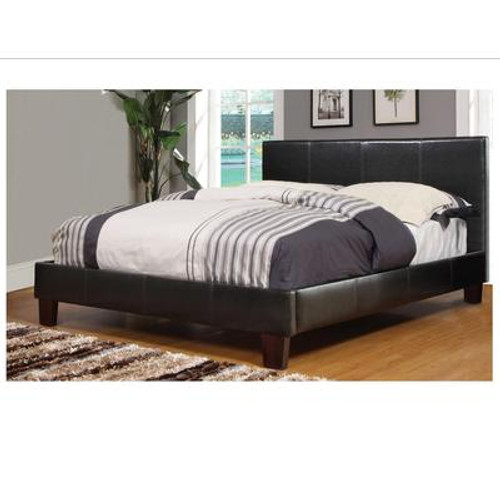 Volt Queen Bed - Brown