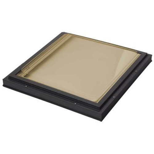 Fixed Curb Mount Double Glazed Bronze Acrylic Dome Skylight - 2 Feet x 2 Feet