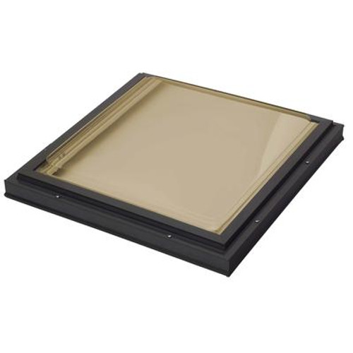 Fixed Curb Mount Double Glazed Bronze Acrylic Dome Skylight - 4 Feet x 4 Feet