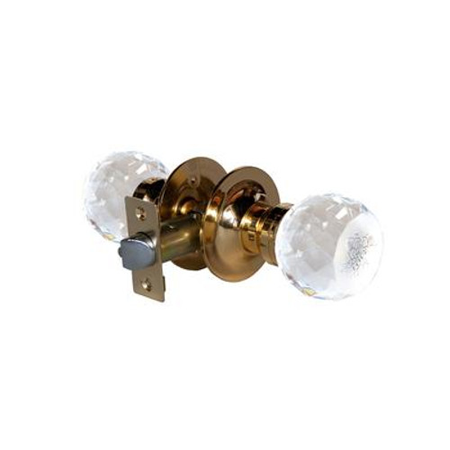 Love Rose Brass Passive LED Door Knob