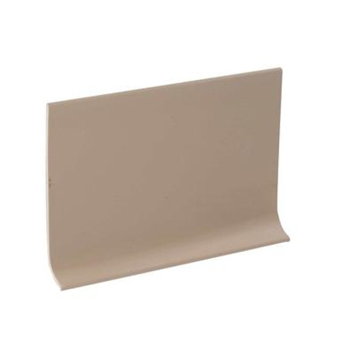 4 Inch Rubber Wall Cove Base - 100 Foot Roll - Beige