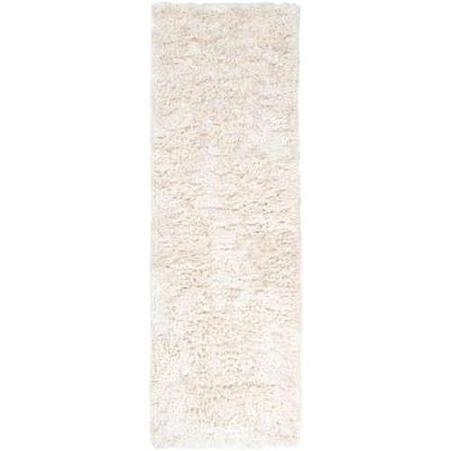 Albany Ivory New Zealand Wool / Viscose 2 Ft. 6 In. x 8 Ft. Runner