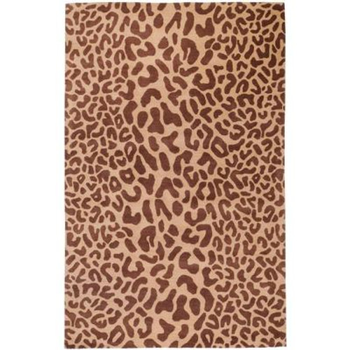 Alhambra Tan Wool 4 Ft. x 6 Ft. Area Rug