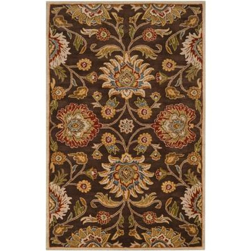 Dachstein Chocolate Wool  - 7 Ft. 6 In. x 9 Ft. 6 In. Area Rug