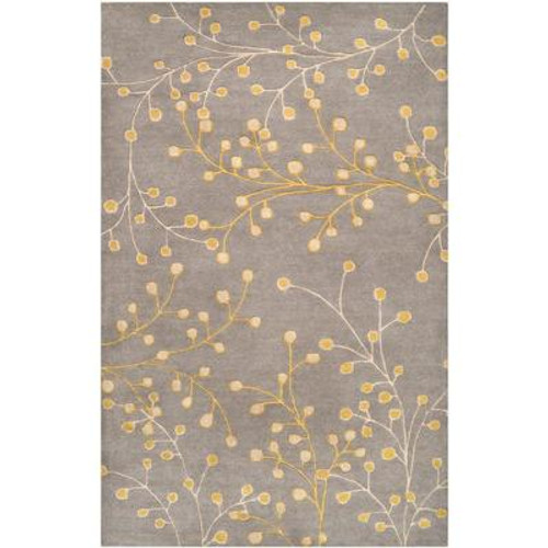 Arroyo Gray Wool 9 Ft. x 12 Ft. Area Rug