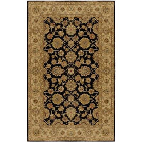 Palaiseau Charcoal Wool Accent Rug - 2 Ft. x 3 Ft. Area Rug