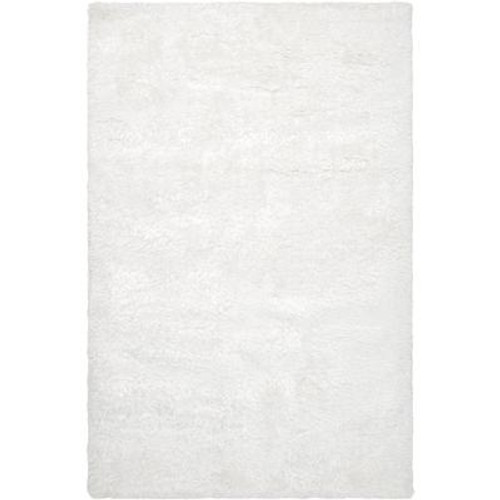 Talmont White Polyester 8 Ft. x 10 Ft. Area Rug