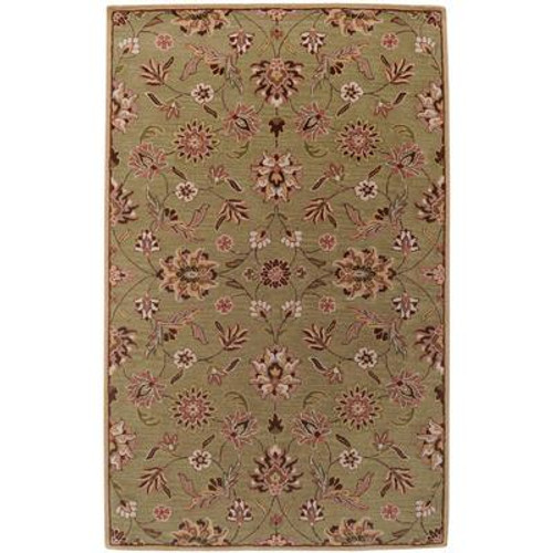Vaire Gold Wool Accent Rug - 2 Ft. x 3 Ft. Area Rug