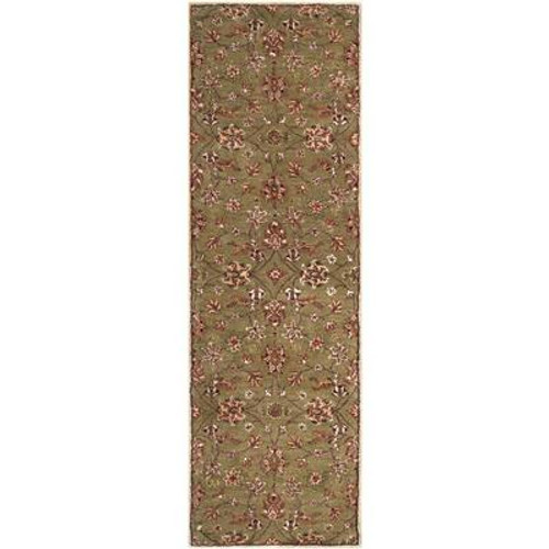 Vaire Gold Wool Runner - 2 Ft. 6 In. x 8 Ft. Area Rug