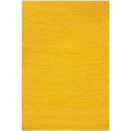 Quebriac Lemon New Zealand Wool 8 Ft. x 10 Ft. Area Rug