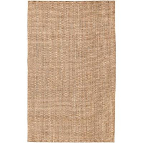 Urzy Brown Jute 2 Feet 6 Inch x 4 Feet Area Rug