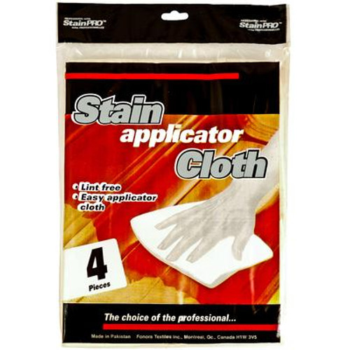 Stain Applicator Cloths (4pk)