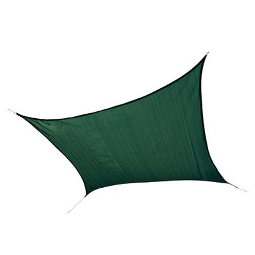 Square Sun Shade Evergreen Sail - 12 Feet