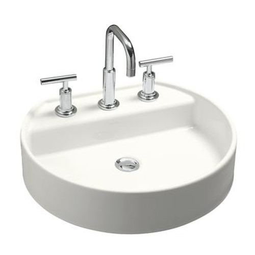 Chord Wading Pool Lavatory in White