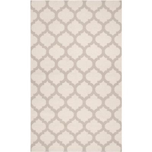 Saffre Oatmeal Wool 5 Ft. x 8 Ft. Area Rug