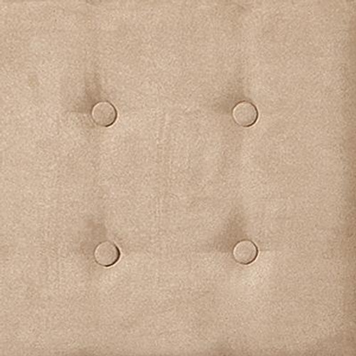 Luxe Set of 8 Upholstered Wall Panels 18 Inch X 18 Inch Microsuede Taupe