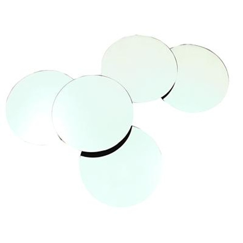 Solei 5Pc Collage Circular Mirrors With 10 Inch Diameter Each; Overall27 Inch X 22 Inch X 2 Inch