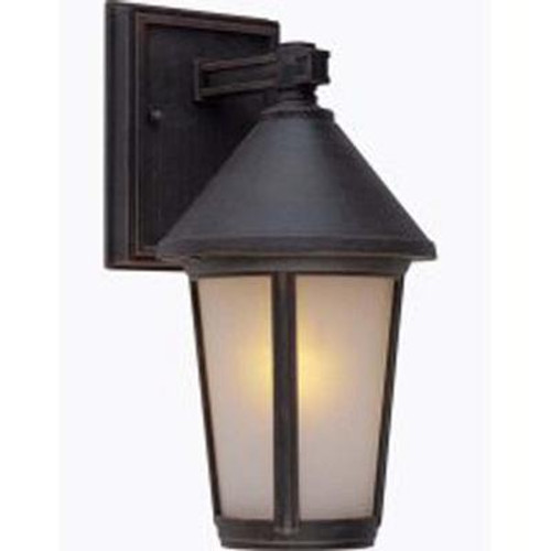 Apollo 1 Light Rust Outdoor Incandescent Wall Light