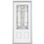 32 In. x 80 In. x 6 9/16 In. Chatham Antique Black 3/4 Lite Left Hand Entry Door with Brickmould