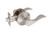 Megan Door Lever Passage Satin Nickel