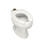 Wellcomme(Tm) Elongated Toilet Bowl in White