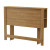 Fynn Full Headboard with Storage Harvest Maple