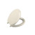 French Curve Toilet Seat in Almond