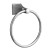 Memoirs Towel Ring With Stately Design in Polished Chrome