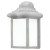 1 Light Pewter Fluorescent Outdoor Wall Lantern