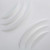 PaperForms Ripple Wallpaper Tiles White Color (Paintable) 12 Tile Pack (1 x 1 feet x 1 inches deep glue-up wallpaper tile)