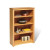 Maple 4-Shelf Bookcase