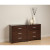 Espresso Coal Harbor 6 Drawer Dresser