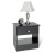 Black Edenvale Nightstand