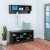 Black Entryway Cubbie Shelf