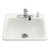 Mayfield(Tm) Self-Rimming Kitchen Sink in White