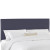 Full Slip Cover Headboard in Navy