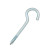 2-1/2 Inch  Zinc Screw Hook