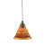 Concord 1 Light Ceiling Brushed Nickel Incandescent Pendant with a FirrÃ© Saturn Glass