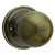 Huntington Dummy Knob in Antique Brass