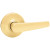 Kim Passage Lever in Polished Brass