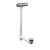 Clearflo Slotted Overflow Bath Drain in Brushed Chrome