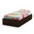 Popular Collection Twin Storage Bed (39'') Mocha