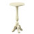 Accent Table - 16''Dia / Antique White Veneer